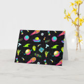 RICK EN MORTY™ | Psychedelic Season 3 Patroon Kaart (Gele Bloem)