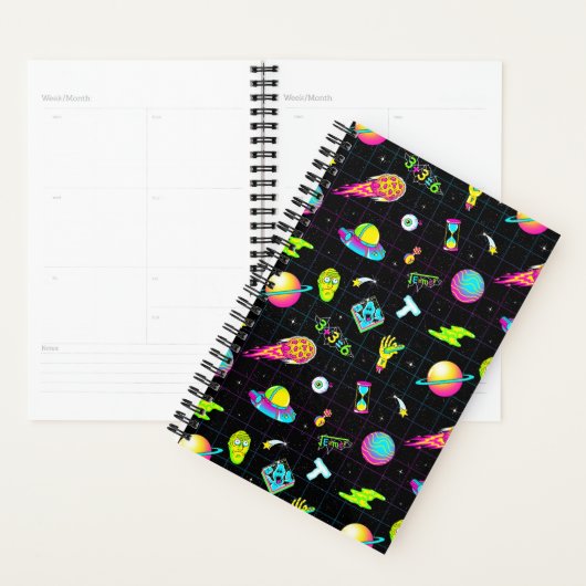 RICK EN MORTY™ | Psychedelic Season 3 Patroon Planner (Display)