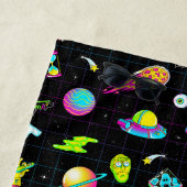 RICK EN MORTY™ | Psychedelic Season 3 Patroon Strandlaken (In situ)