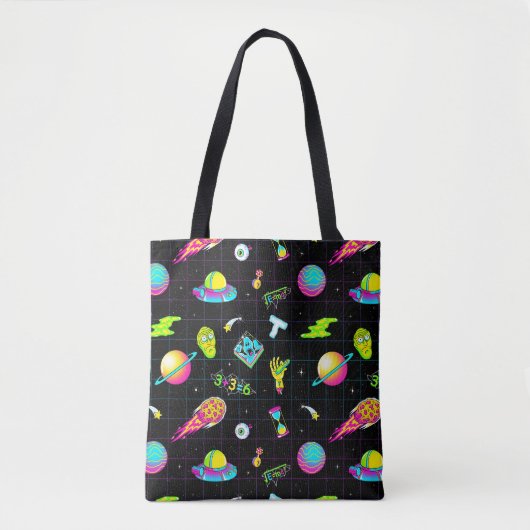 RICK EN MORTY™ | Psychedelic Season 3 Patroon Tote Bag (Voorkant)