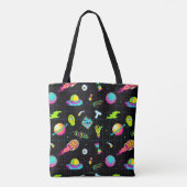 RICK EN MORTY™ | Psychedelic Season 3 Patroon Tote Bag (Achterkant)