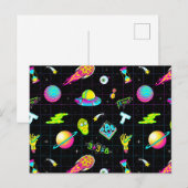 RICK EN MORTY™ | Psychedelic Season 3 Patroon Uitnodiging Briefkaart (Voorkant / Achterkant)