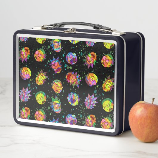 RICK EN MORTY™ | Psychedelic Swirl Pattern (In situ)