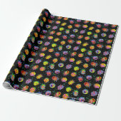 RICK EN MORTY™ | Psychedelic Swirl Pattern Cadeaupapier (Uitgerold)