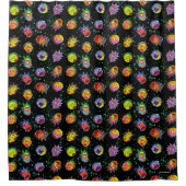 RICK EN MORTY™ | Psychedelic Swirl Pattern Douchegordijn (Voorkant)