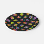 RICK EN MORTY™ | Psychedelic Swirl Pattern Papieren Bordje (Gekanteld)