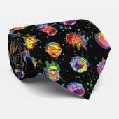 RICK EN MORTY™ | Psychedelic Swirl Pattern Stropdas (Opgerold)
