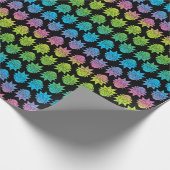 RICK EN MORTY™ | Rainbow Rick Head-patroon Cadeaupapier (Hoek)