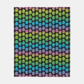 RICK EN MORTY™ | Rainbow Rick Head-patroon Fleece Deken (Voorkant)