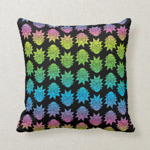 RICK EN MORTY™   Rainbow Rick Head-patroon Kussen