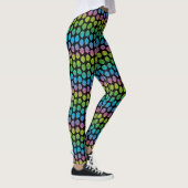 RICK EN MORTY™ | Rainbow Rick Head-patroon Leggings (Rechts)