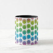 RICK EN MORTY™ | Rainbow Rick Head-patroon Mok (Midden)