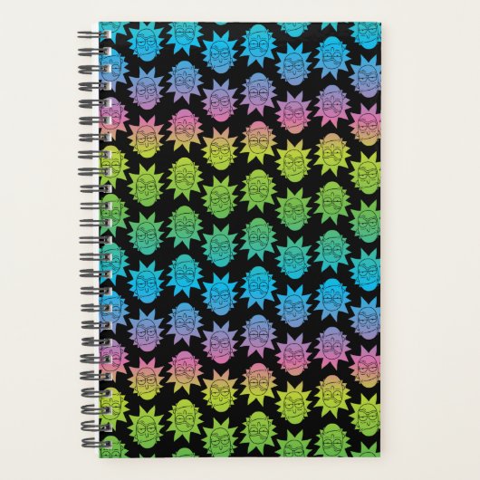 RICK EN MORTY™ | Rainbow Rick Head-patroon Planner (Voorkant)