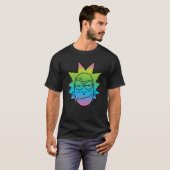 RICK EN MORTY™ | Rainbow Rick Head-patroon T-shirt