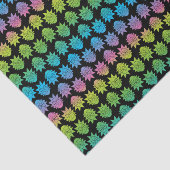 RICK EN MORTY™ | Rainbow Rick Head-patroon Tissuepapier (Detail)