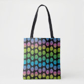 RICK EN MORTY™ | Rainbow Rick Head-patroon Tote Bag (Voorkant)