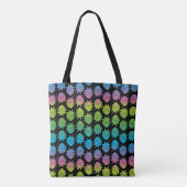 RICK EN MORTY™ | Rainbow Rick Head-patroon Tote Bag (Achterkant)