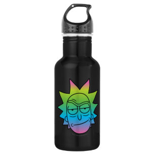 RICK EN MORTY™   Rainbow Rick Head-patroon Waterfles