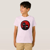 Rick en Morty Red ontwerp T-shirt (Voorkant volledig)