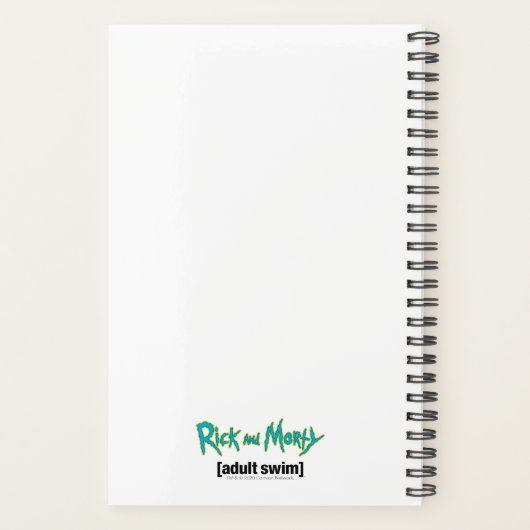 RICK EN MORTY™ | Regenboog de heer Meeseeks Patter Planner (Achterkant)