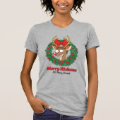 Rick en Morty | Reindeer Morty Merry Rickmas T-shirt (Voorkant)