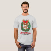Rick en Morty | Reindeer Morty Merry Rickmas T-shirt (Voorkant volledig)