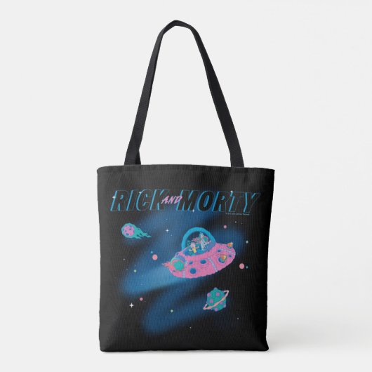 RICK EN MORTY™ | Reizen door de ruimte Tote Bag (Achterkant)