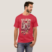 RICK EN MORTY™ | Rib Cage van het anatomiepark T-shirt (Voorkant volledig)