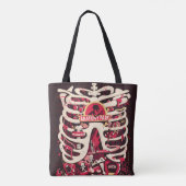 RICK EN MORTY™ | Rib Cage van het anatomiepark Tote Bag (Achterkant)