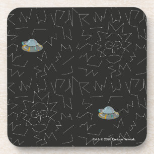RICK EN MORTY™ Rick Constellation Pattern Bier Onderzetter