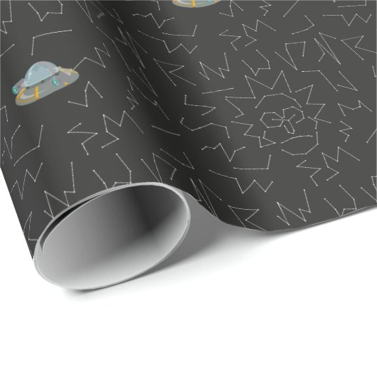 RICK EN MORTY™ | Rick Constellation Pattern Cadeaupapier (Rol Hoek)