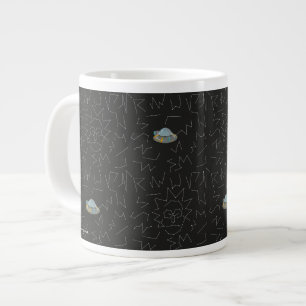 RICK EN MORTY™   Rick Constellation Pattern Grote Koffiekop