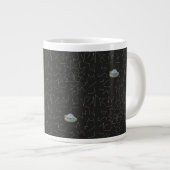 RICK EN MORTY™ | Rick Constellation Pattern Grote Koffiekop (Voorkant rechts)