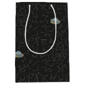 RICK EN MORTY™ | Rick Constellation Pattern Medium Cadeauzakje (Voorkant)