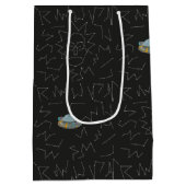 RICK EN MORTY™ | Rick Constellation Pattern Medium Cadeauzakje (Achterkant)