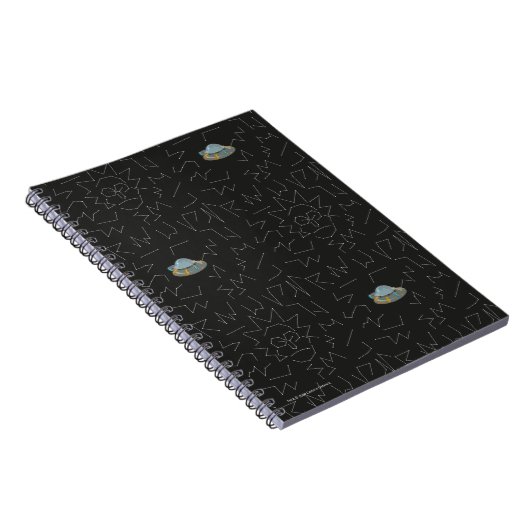 RICK EN MORTY™ | Rick Constellation Pattern Notitieboek (Rechterzijde)