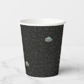 RICK EN MORTY™ | Rick Constellation Pattern Papieren Bekers (Achterkant)