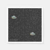 RICK EN MORTY™ | Rick Constellation Pattern Servet (Voorkant)