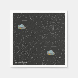 RICK EN MORTY™   Rick Constellation Pattern Servet
