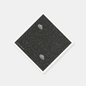 RICK EN MORTY™ | Rick Constellation Pattern Servet (Hoek)