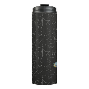 RICK EN MORTY™   Rick Constellation Pattern Thermosbeker