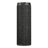 RICK EN MORTY™ | Rick Constellation Pattern Thermosbeker (Achterkant)