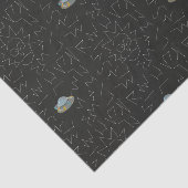 RICK EN MORTY™ | Rick Constellation Pattern Tissuepapier (Detail)
