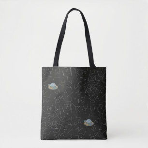 RICK EN MORTY™ Rick Constellation Pattern Tote Bag