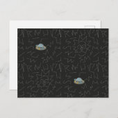 RICK EN MORTY™ | Rick Constellation Pattern Uitnodiging Briefkaart (Voorkant / Achterkant)