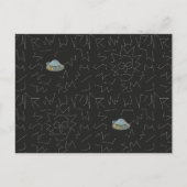 RICK EN MORTY™ | Rick Constellation Pattern Uitnodiging Briefkaart (Voorkant)