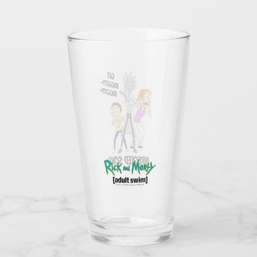 RICK EN MORTY™ | Rick, Morty en Summer Glas (Achterkant)