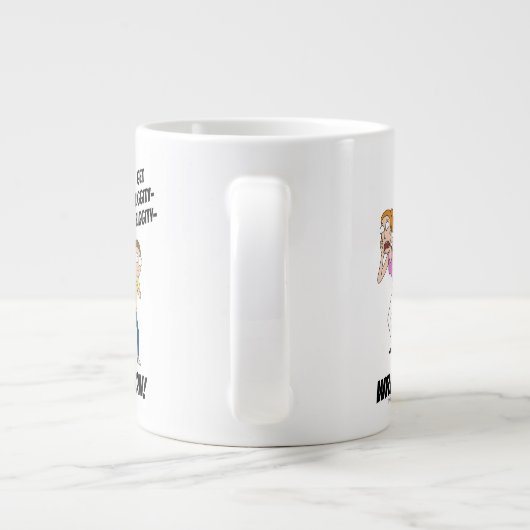 RICK EN MORTY™ | Rick, Morty en Summer Grote Koffiekop (Achterkant)