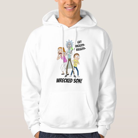 RICK EN MORTY™ | Rick, Morty en Summer Hoodie (Voorkant)