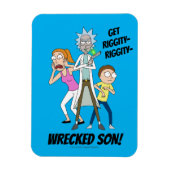 RICK EN MORTY™ | Rick, Morty en Summer Magneet (Verticaal)